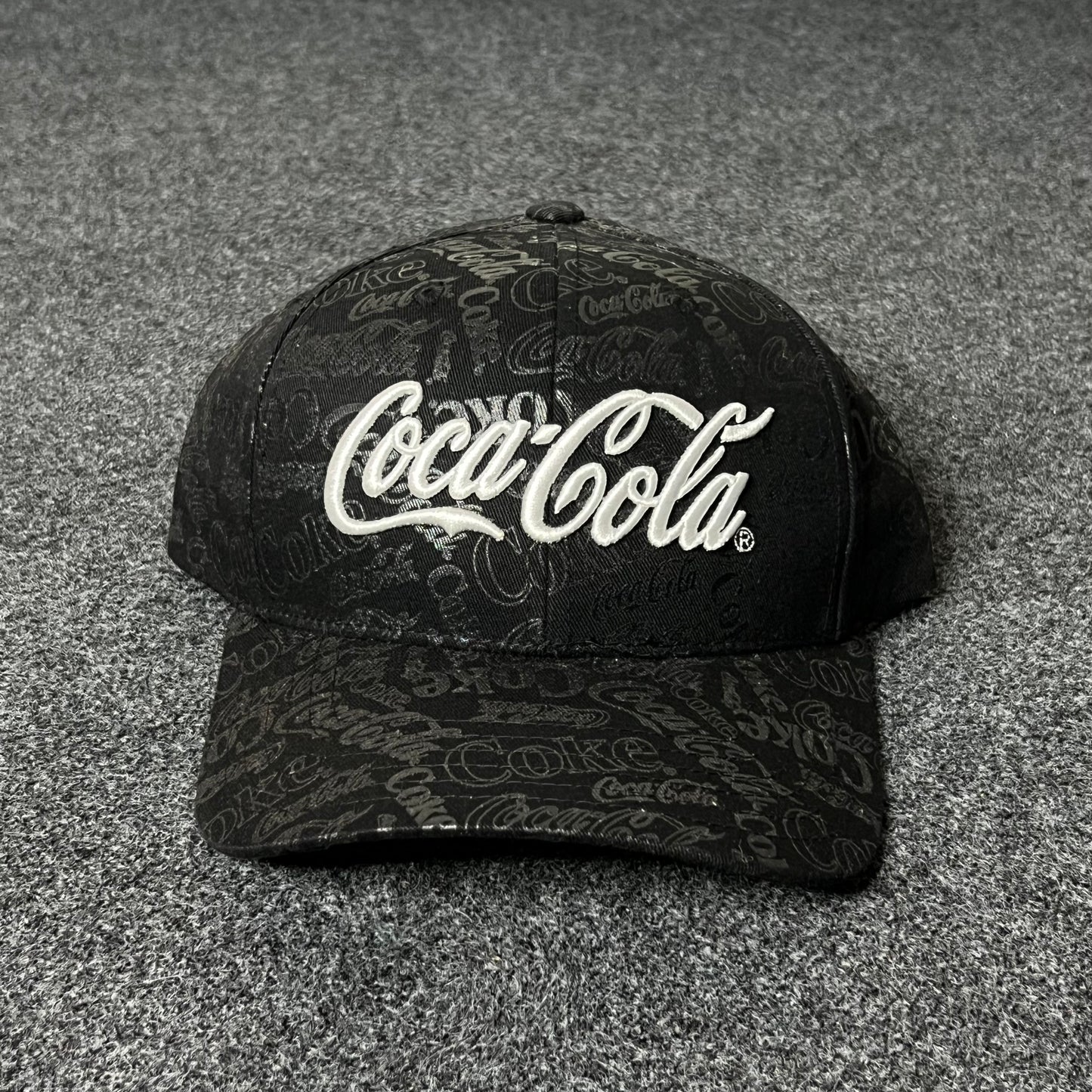 Coca-Cola Classic Black Logo Cap
