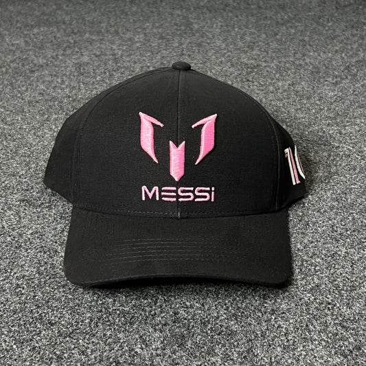 Messi #10 Black Signature Cap
