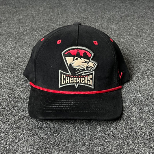 Beavers Black & Red Team Cap