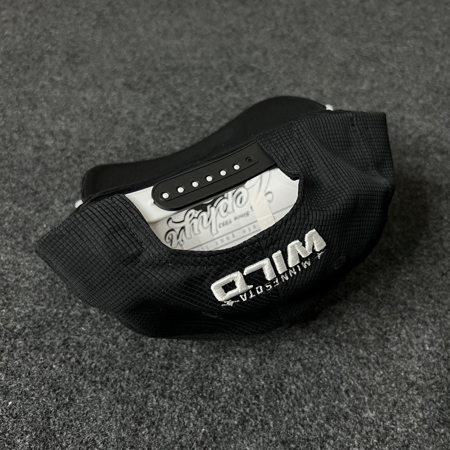 Black & White Forest Crest Cap