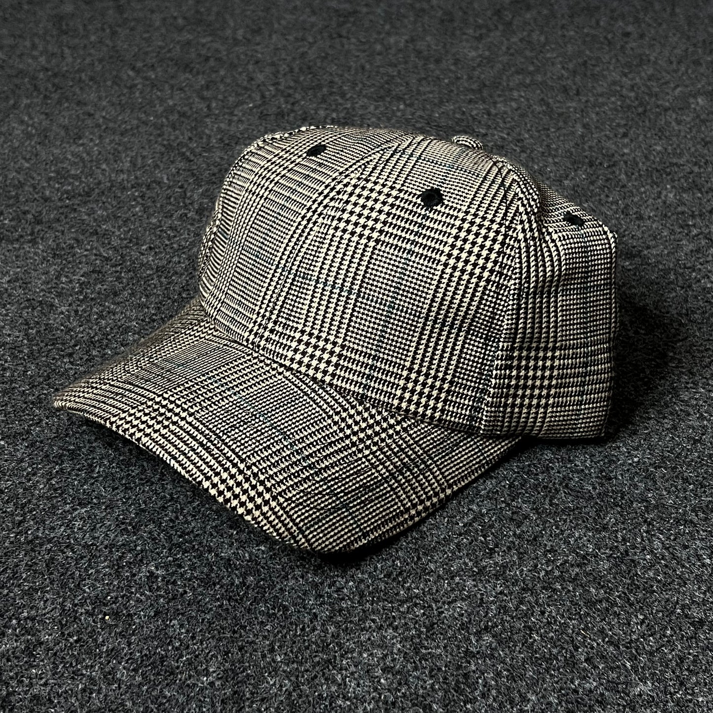 Classic Plaid Check Cap