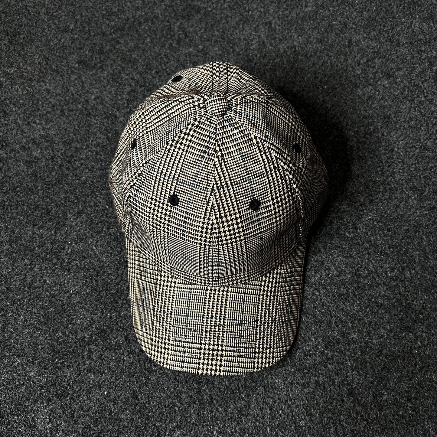 Classic Plaid Check Cap