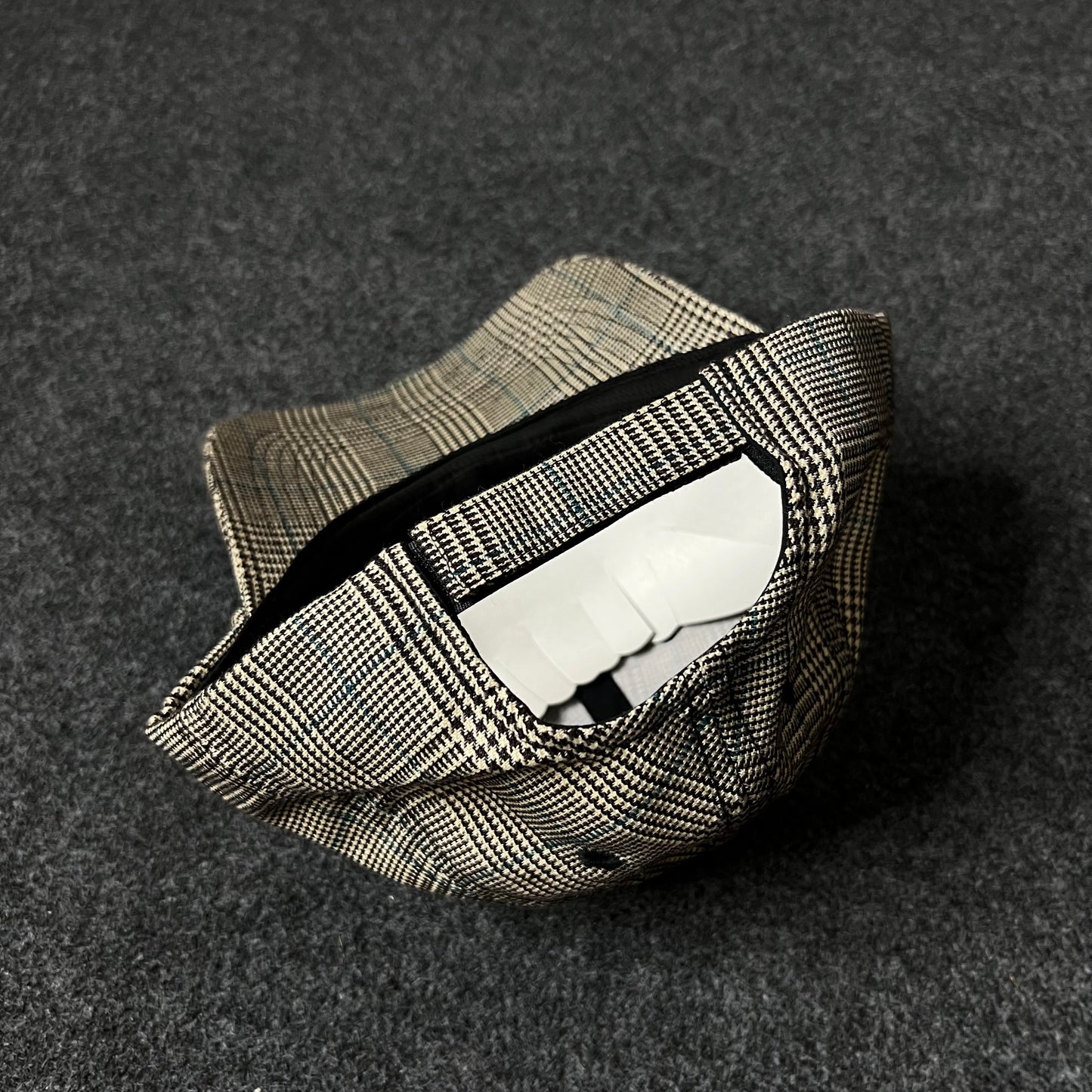 Classic Plaid Check Cap