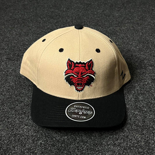 Red Wolf Two-Tone Team Cap