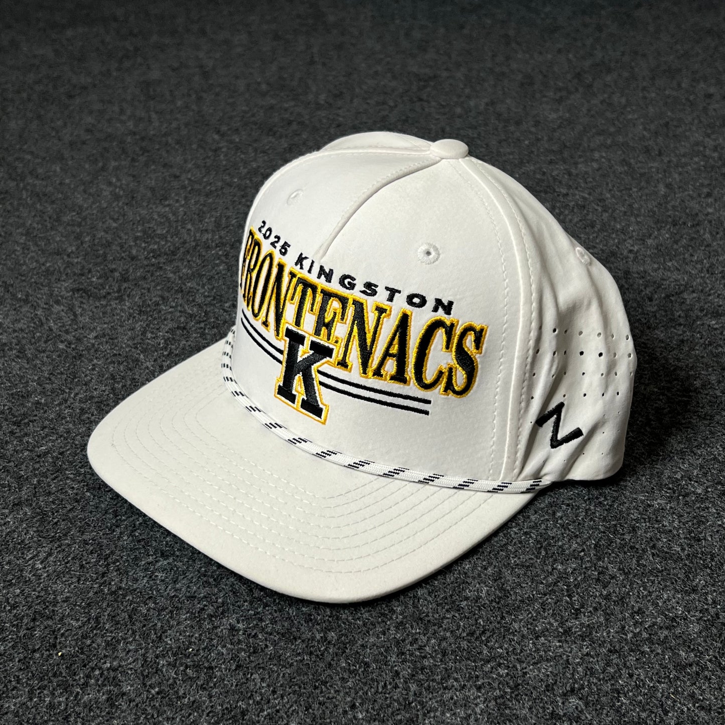 Kingston Frontenacs White Rope Cap