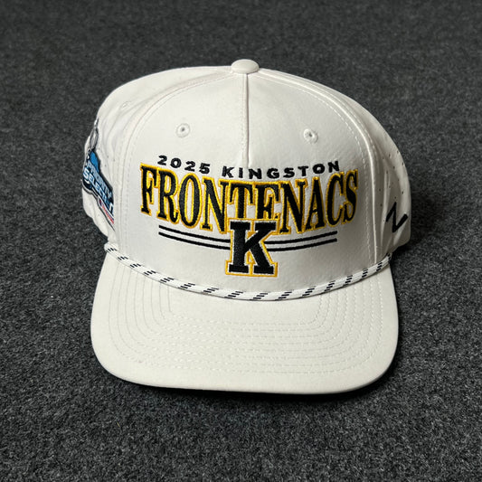 Kingston Frontenacs White Rope Cap