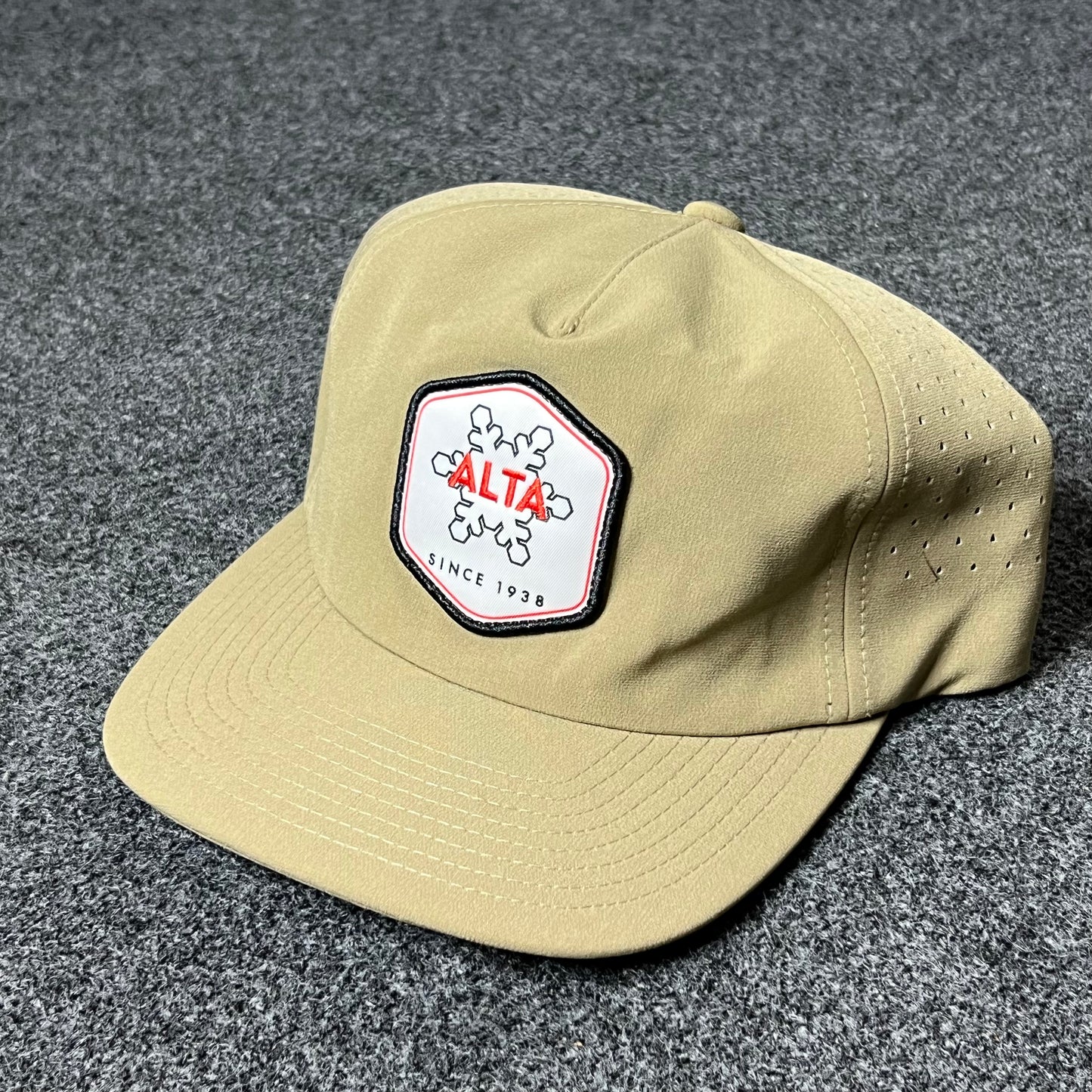 ALTA Since 1938 Beige Patch Cap