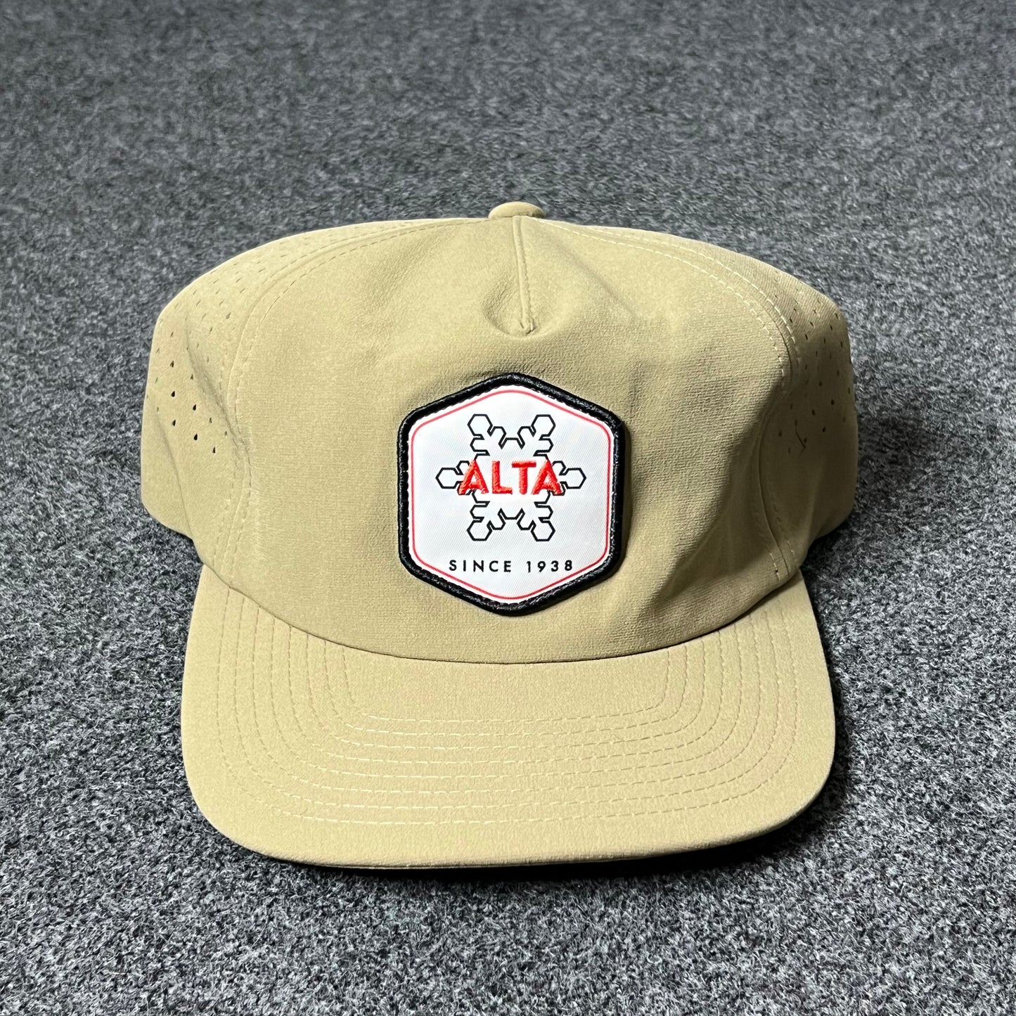 ALTA Since 1938 Beige Patch Cap
