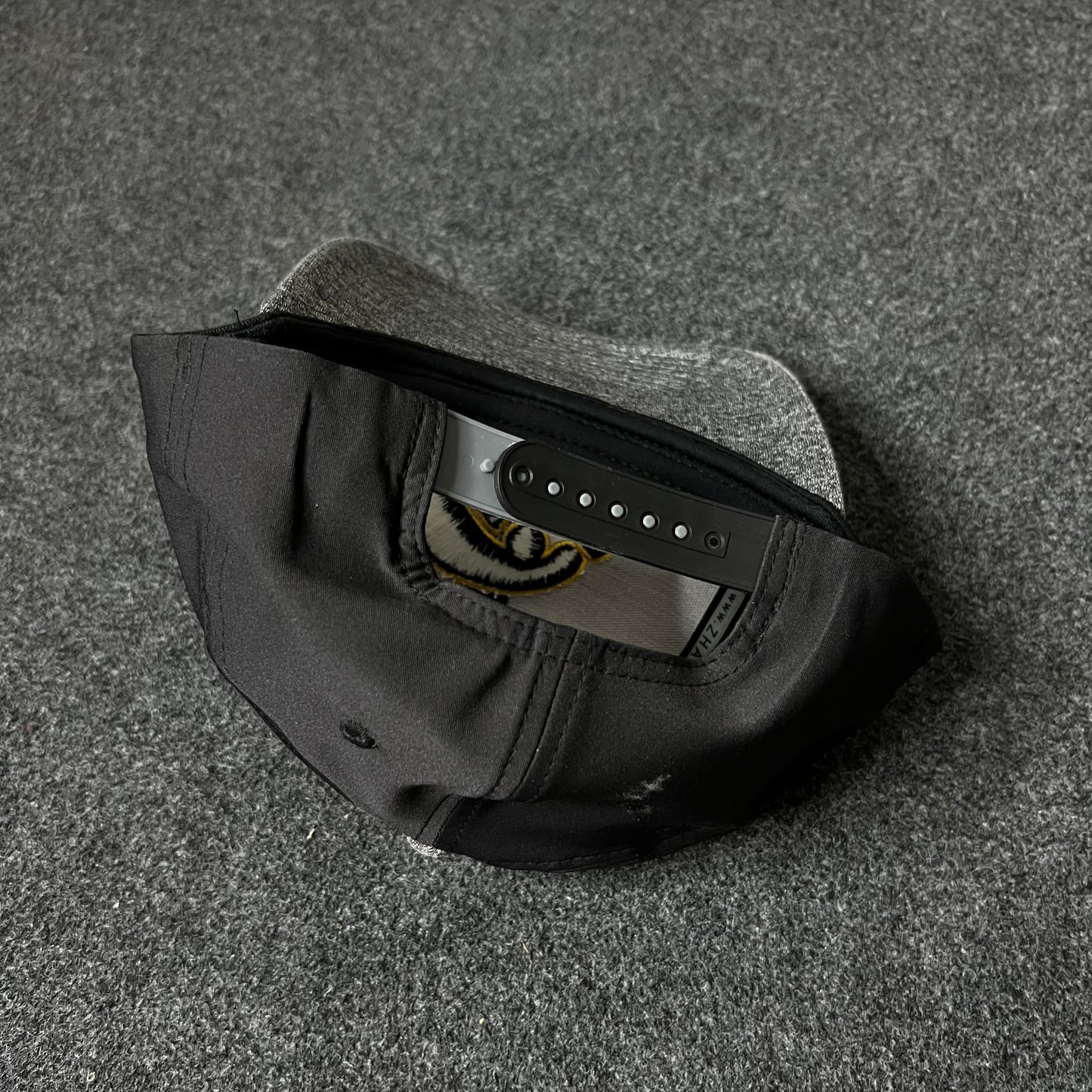 Iowa Hawkeyes Black & Grey Cap