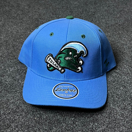 Blue Wave Mascot Cap