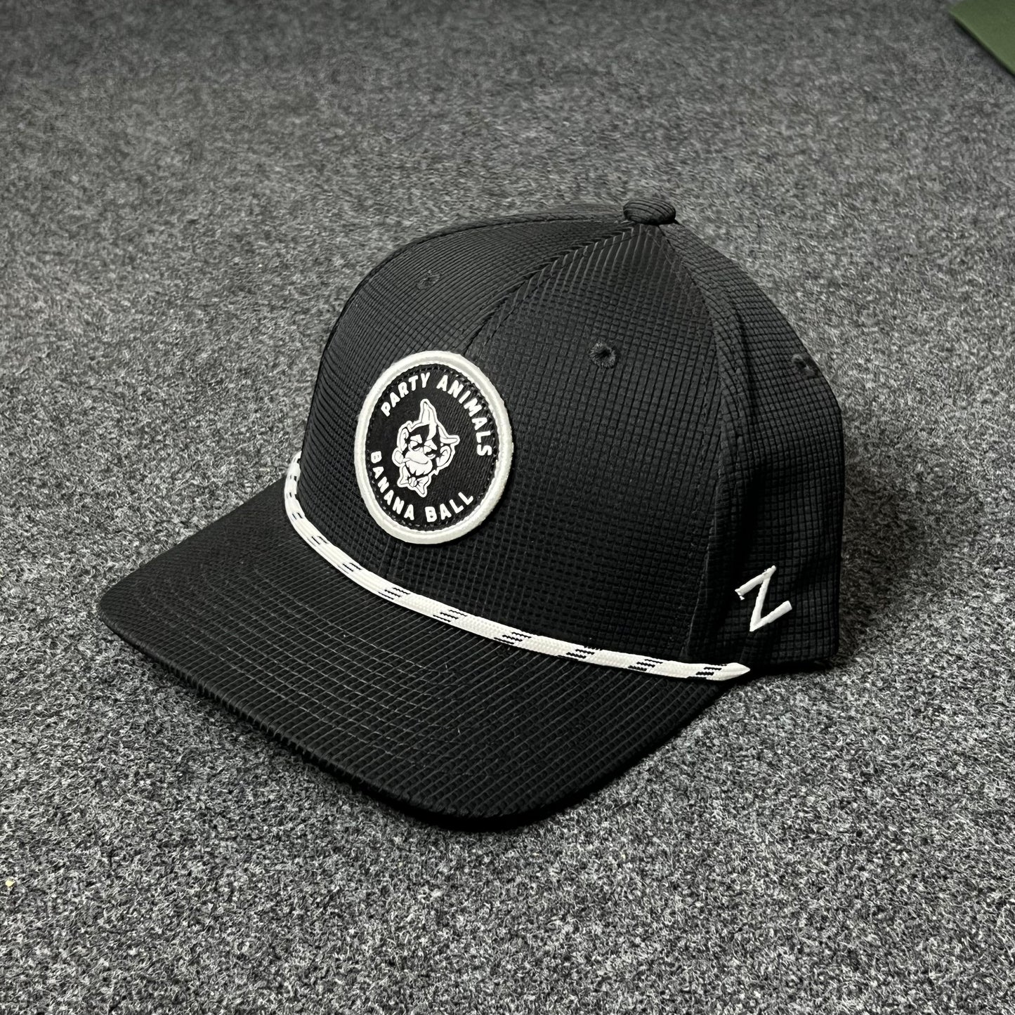Fort Hays State Tigers Black Rope Cap