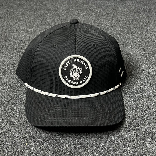 Fort Hays State Tigers Black Rope Cap