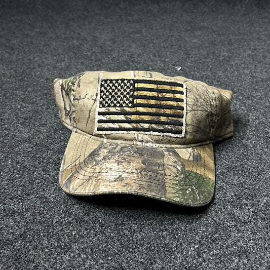 Camo American Flag Cap