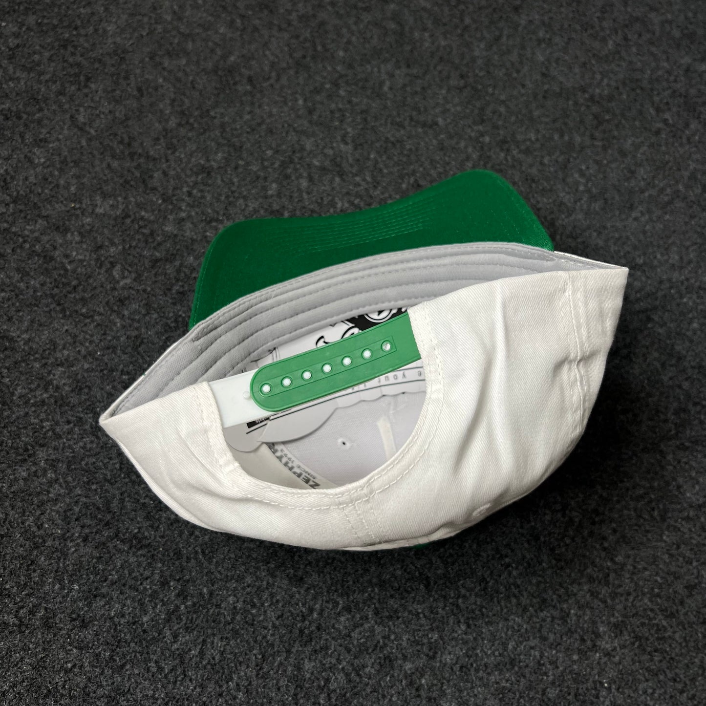 North Texas Mean Green White & Green Cap
