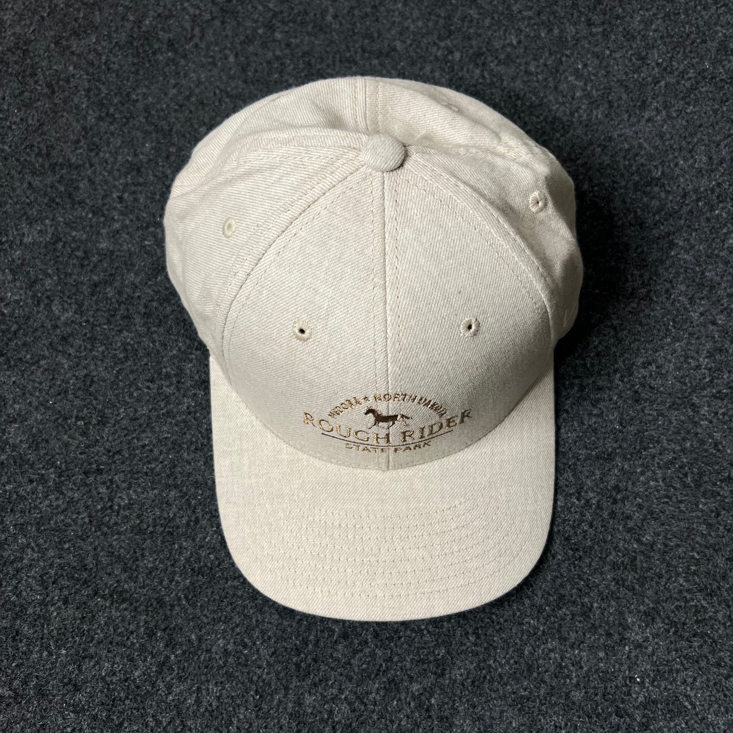 Rough Rider State Park Beige Cap