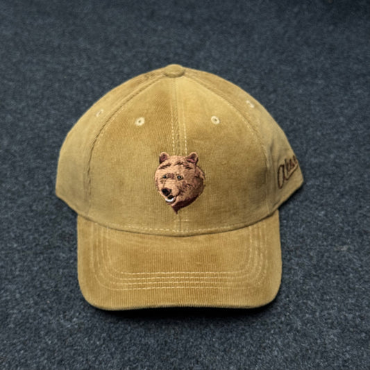 Aksels Low Pro Brown Bear Snapback Cap
