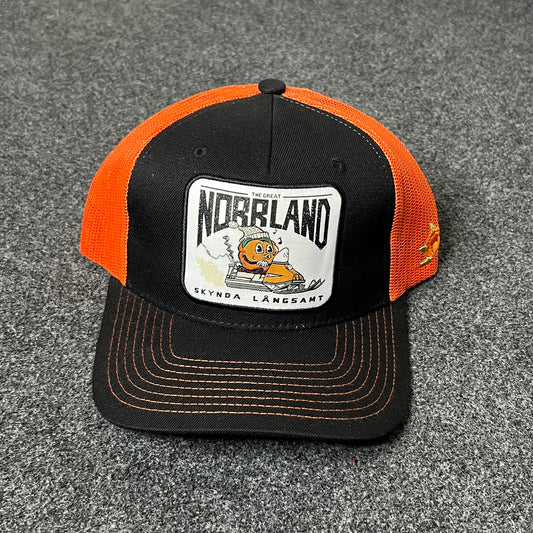 Norland Tigers Trucker Hat – Black & Orange Mesh Cap