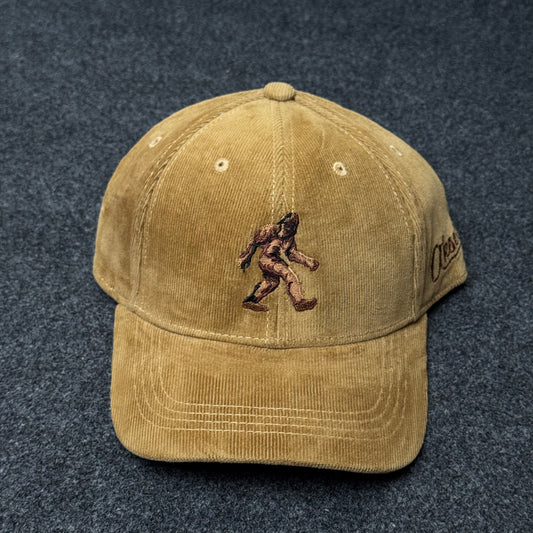The Tan Corduroy Bigfoot Cap