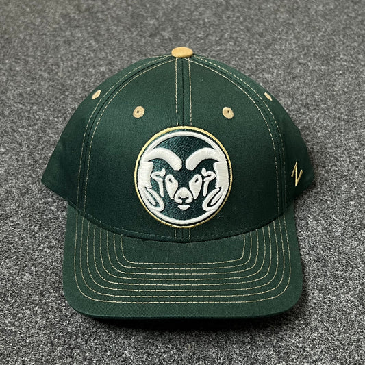 Rams Logo Baseball Cap – Green & Gold