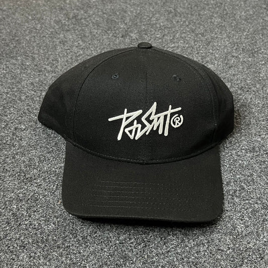 Posse Script Logo Hat – Black