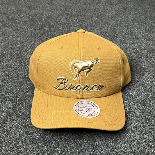 Bronco Script Logo Hat – Golden Tan