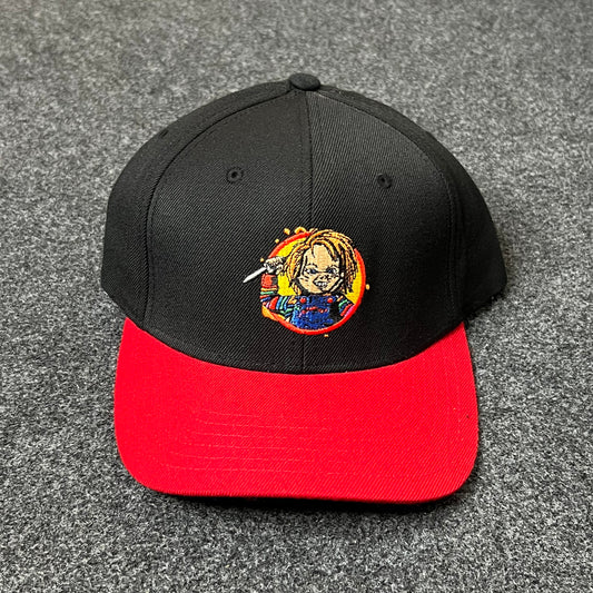 Chucky Horror Graphic Hat – Black & Red