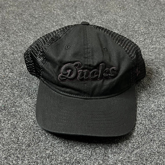 Ducks Blackout Baseball Hat – All-Black Design