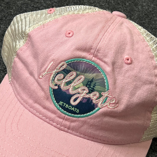 Tailgate Pink Baseball Hat – Pastel Style