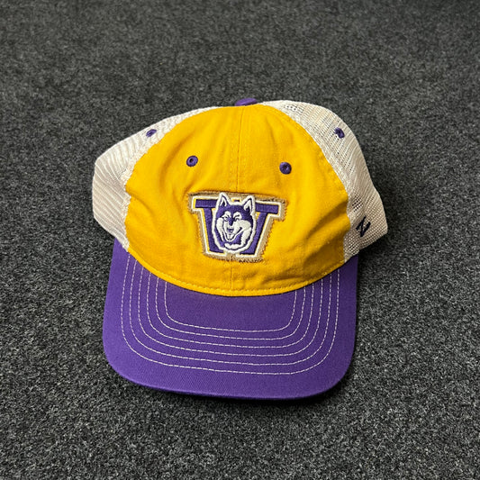 University Bulldog Baseball Hat – Gold & Purple