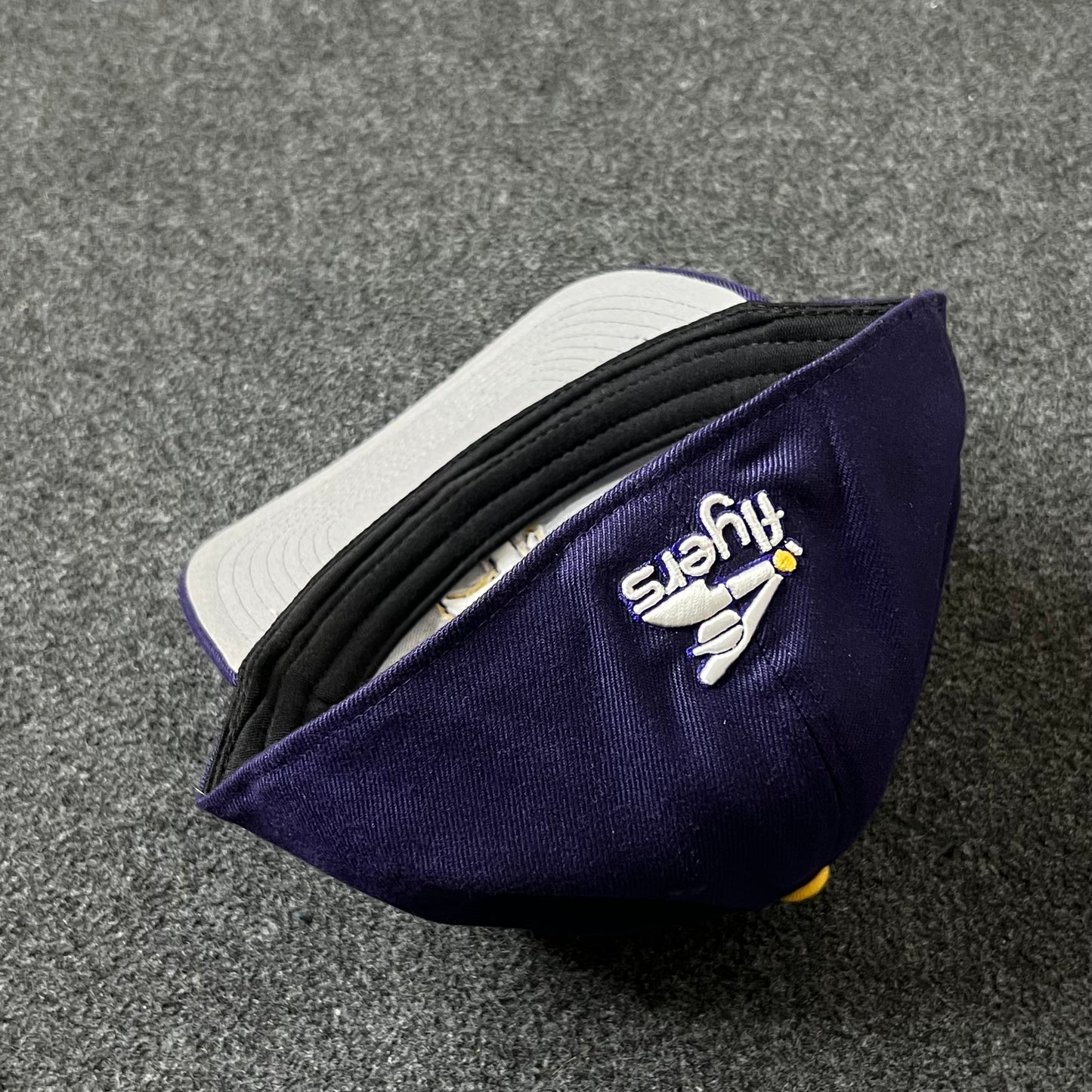 LF Purple Fitted Cap – Classic Team Style ( S size )