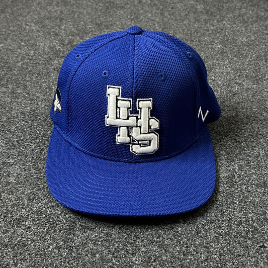 Blue LSU Fitted Cap – Classic Collegiate Style ( S size )