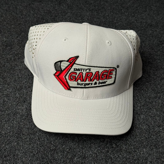 Smitty's Garage branded performance cap