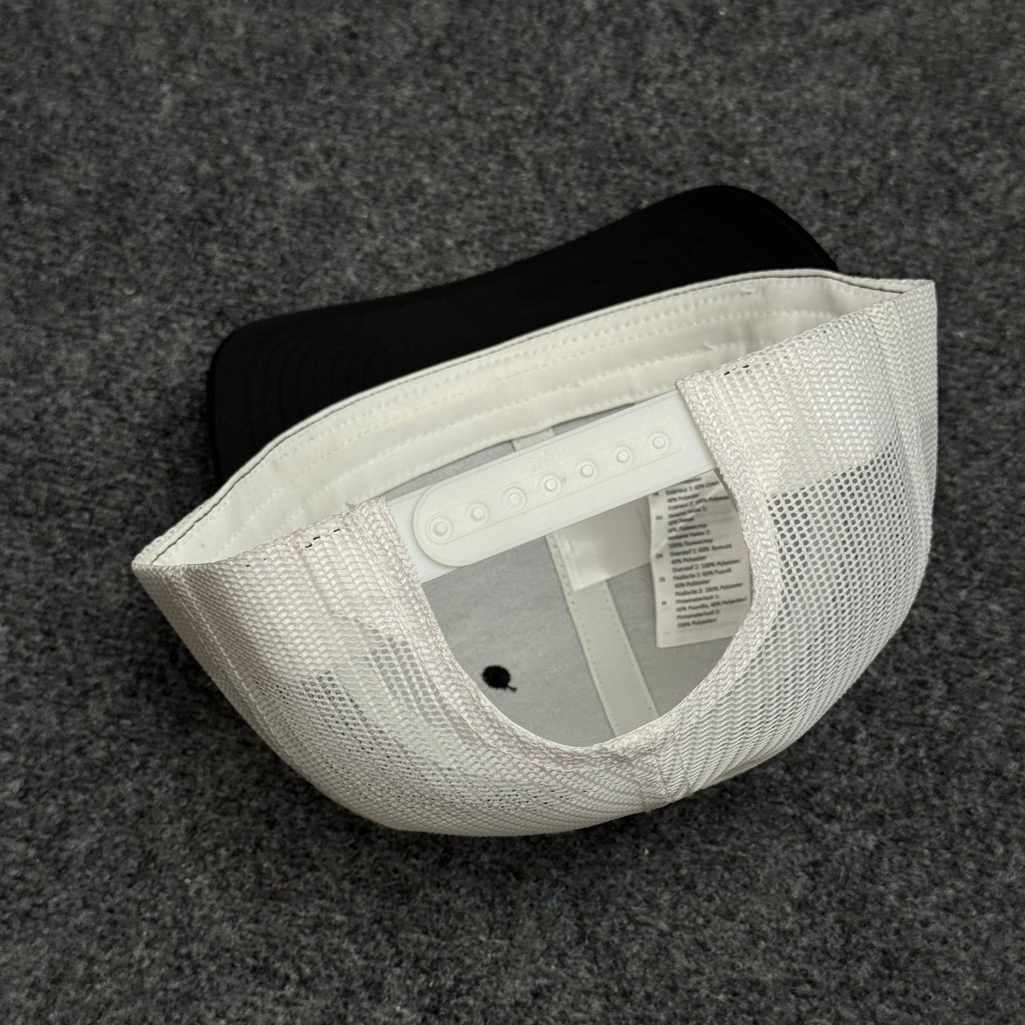 Black and White Trucker Cap