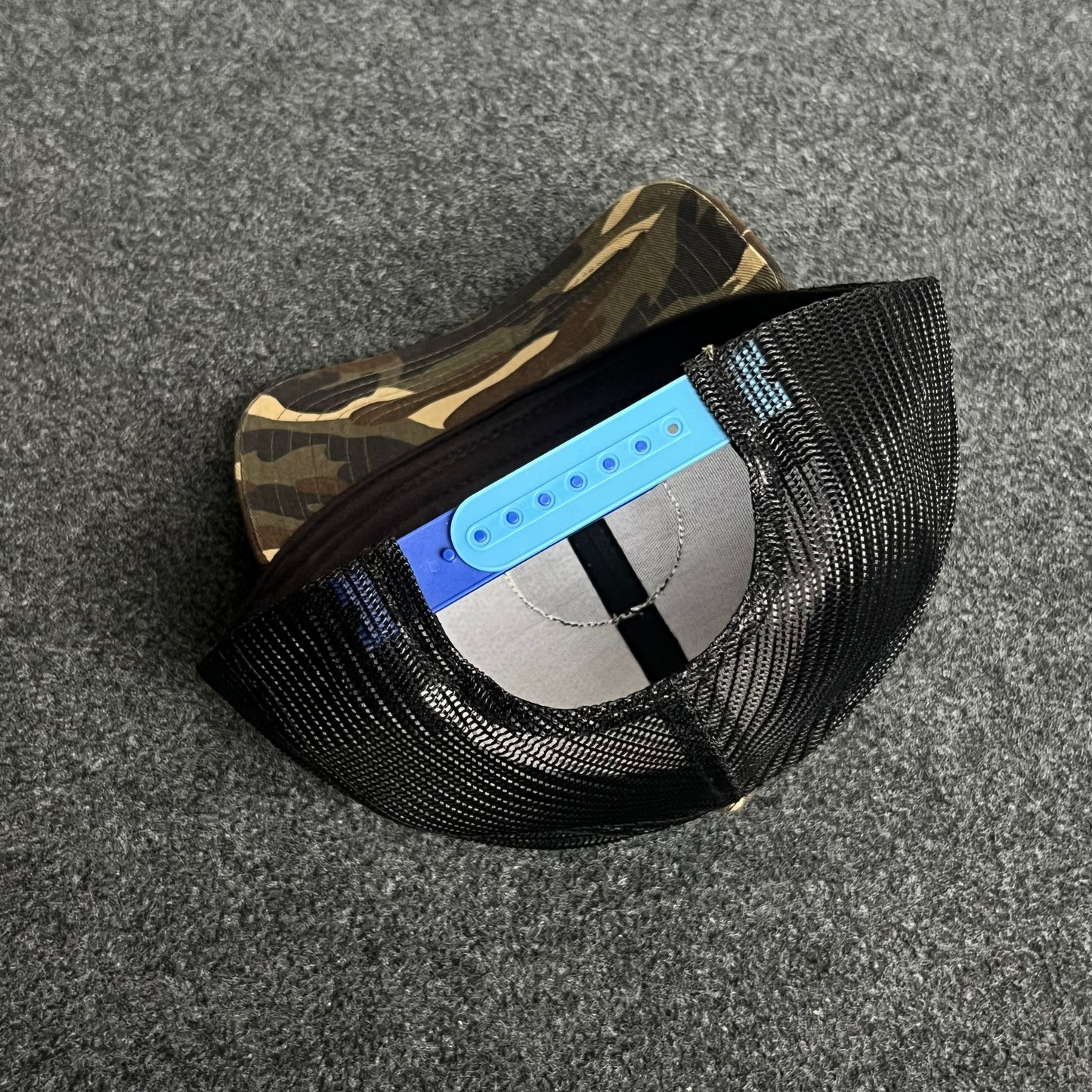 Hurley Camo Trucker Cap – Black & Woodland Camo