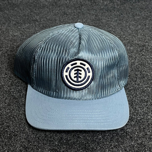 Blue Mesh Trucker Cap – Element Logo Patch