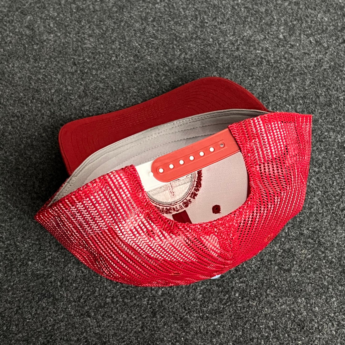 University of Alabama Mesh Trucker Cap โ Red & White