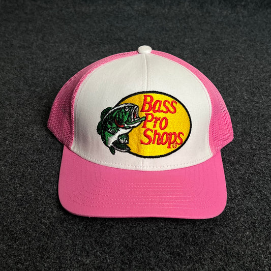 Bass Pro Shops Mesh Trucker Cap – Pink Edition