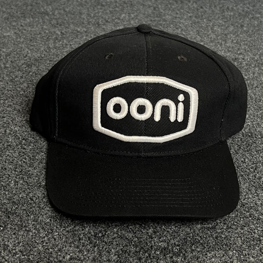 Ooni Baseball Cap – Black & White Patch