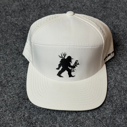 Performance Trucker Cap (Bigfoot Archery Edition) in Cream