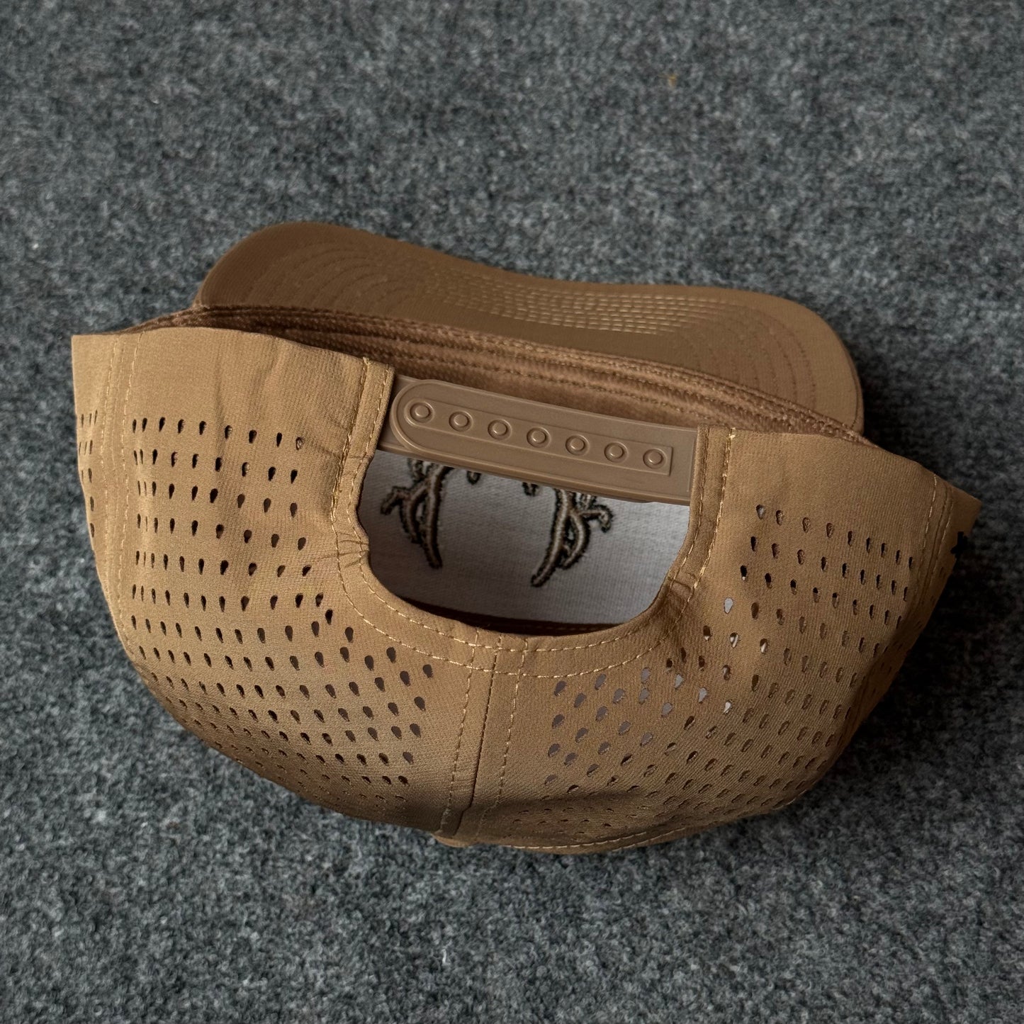 Brown and Black Antler Performance Cap