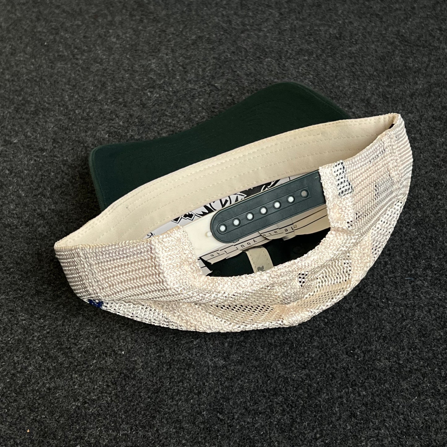 Point Sebago Mesh Trucker Cap – Forest Green & White Mesh (“Since 1970”)