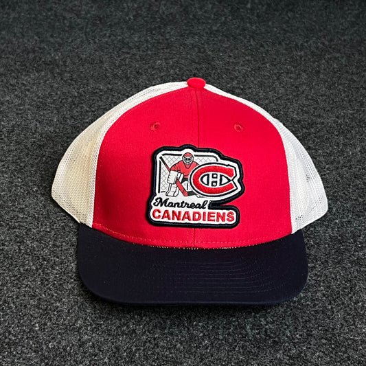 Montreal Canadiens Fanatics Authentic Pro Draft Structured Trucker Cap