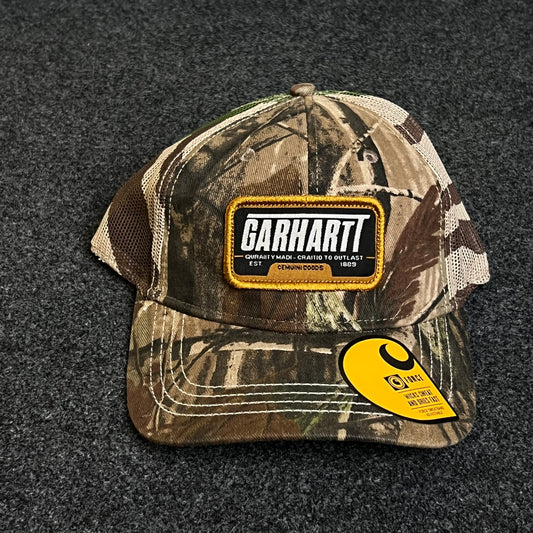 Carhartt Realtree Camo Patch Mesh Trucker Cap