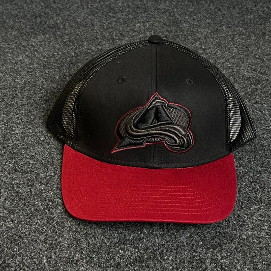 Colorado Avalanche Legendary Black A-Frame Trucker Hat