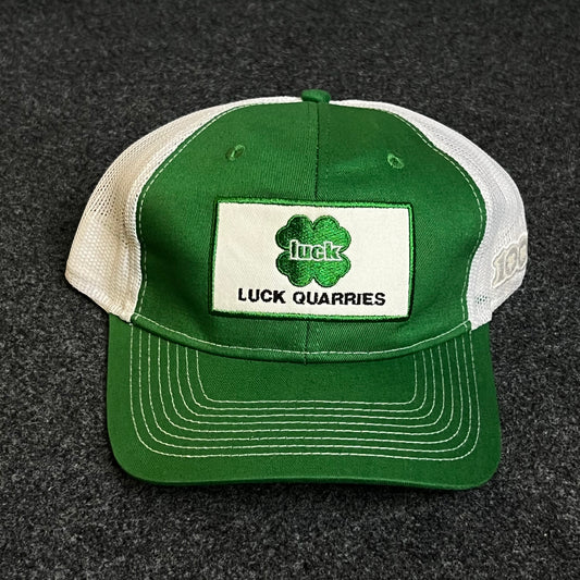 Lucky Clover Green Mesh Trucker Hat