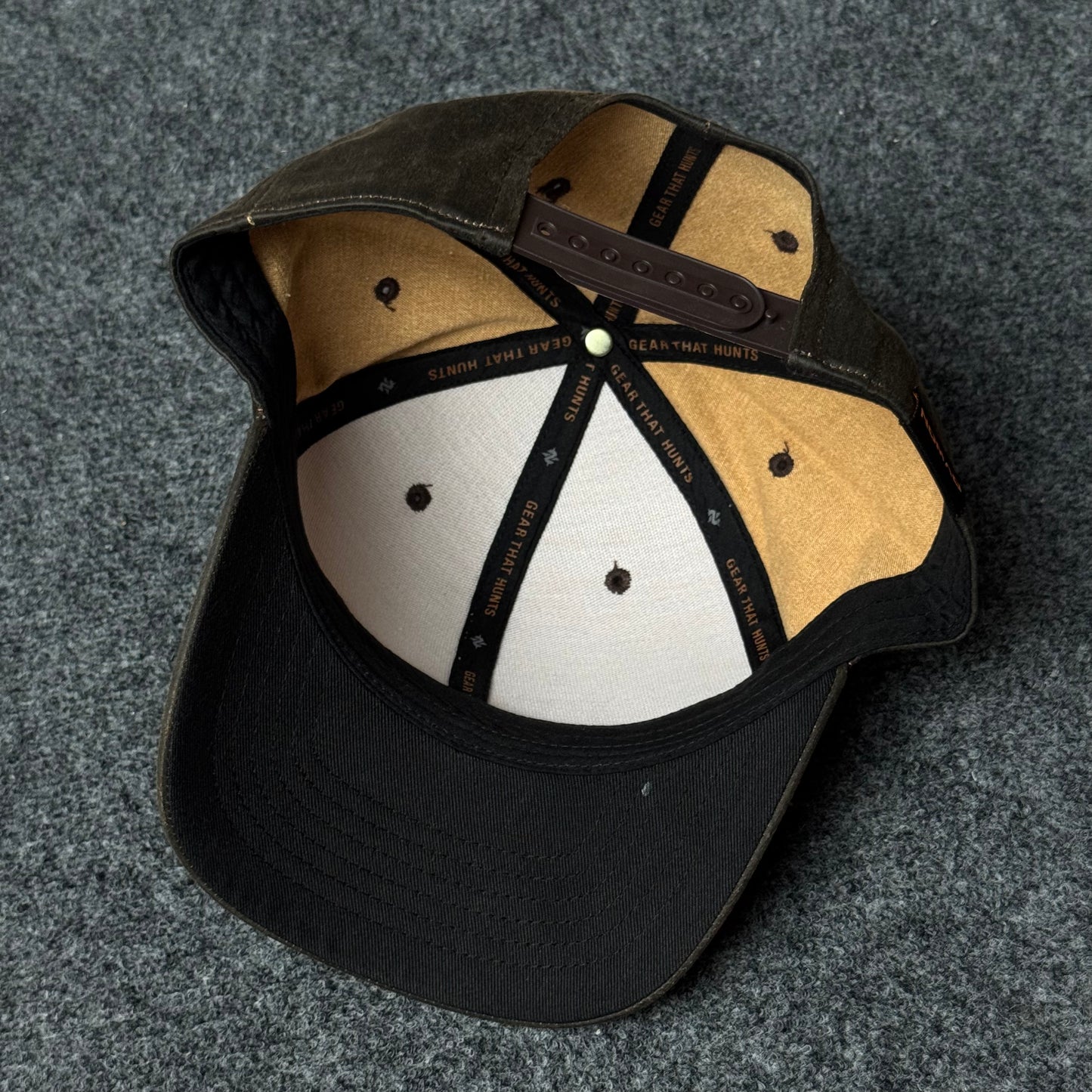 Flint and Tinder Waxed Canvas 6-Panel Minimalist Baseball Cap
