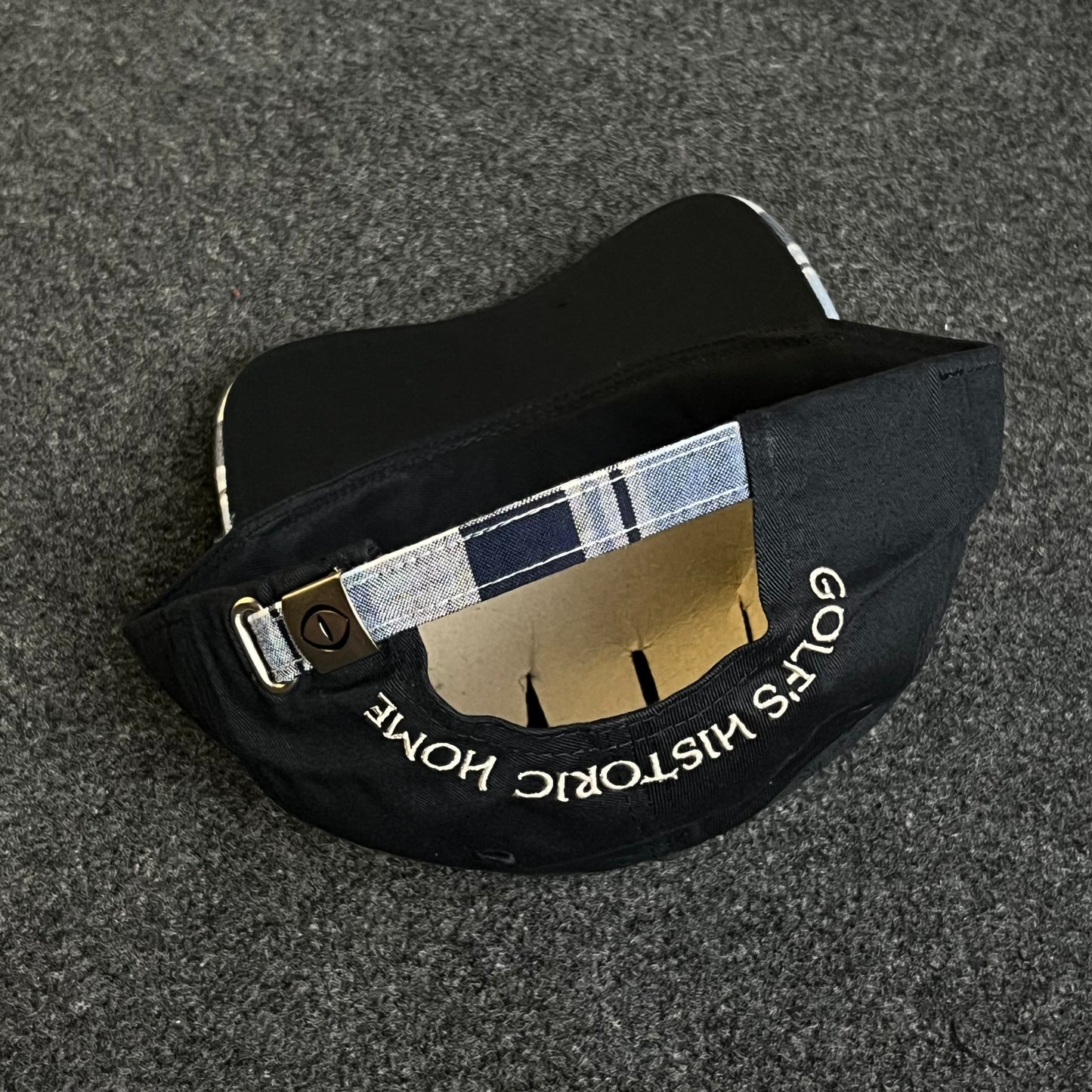 Scotland Crest and Tartan Plaid Baseball Cap