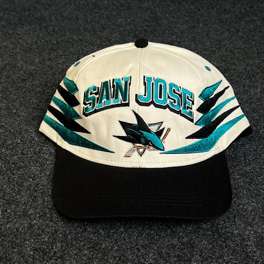 San Jose Sharks Vintage Script Cap