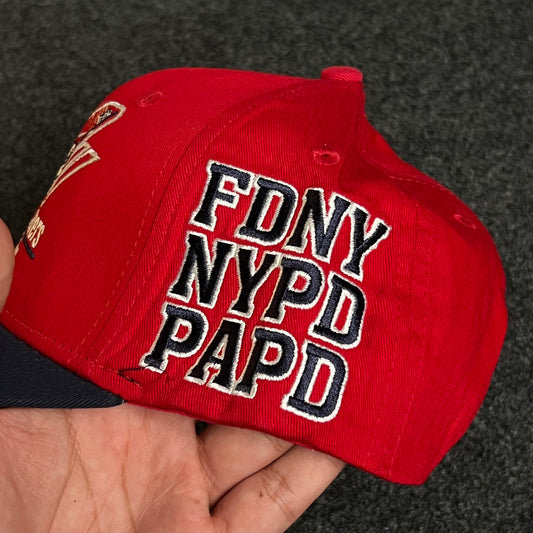 Tunnel to Towers Foundation Tribute Cap in bold red and navy