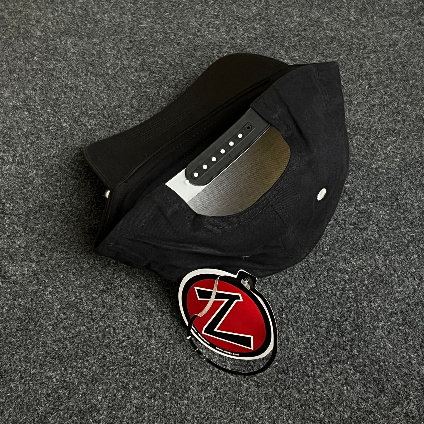 Zephyr Classic Black Rope Cap